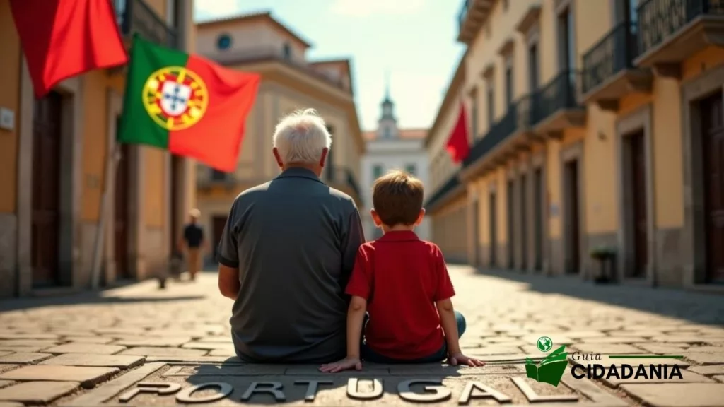 Cidadania portuguesa para netos criterios e processo